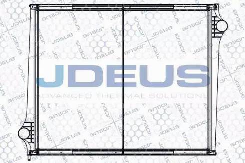 Jdeus 141M03 - Радиатор, охлаждение двигателя autosila-amz.com