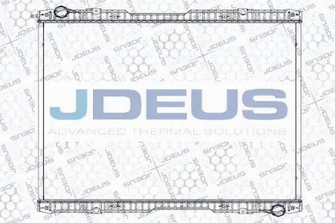 Jdeus 141M02B - Радиатор, охлаждение двигателя autosila-amz.com