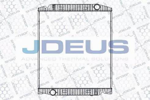 Jdeus 114M13 - Радиатор, охлаждение двигателя autosila-amz.com