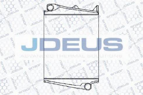 Jdeus 831M03 - Интеркулер, теплообменник турбины autosila-amz.com