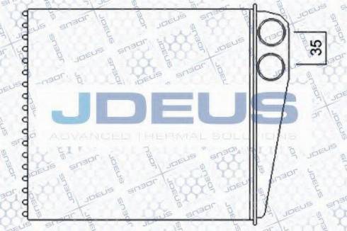 Jdeus 201M03A - Теплообменник, отопление салона autosila-amz.com