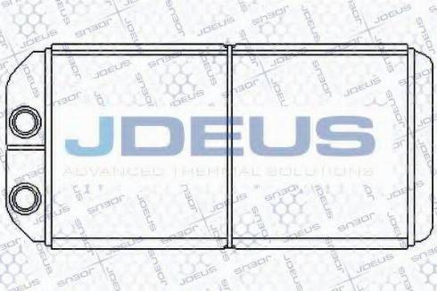 Jdeus 202M20 - Теплообменник, отопление салона autosila-amz.com