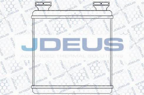 Jdeus 217M84 - Теплообменник, отопление салона autosila-amz.com