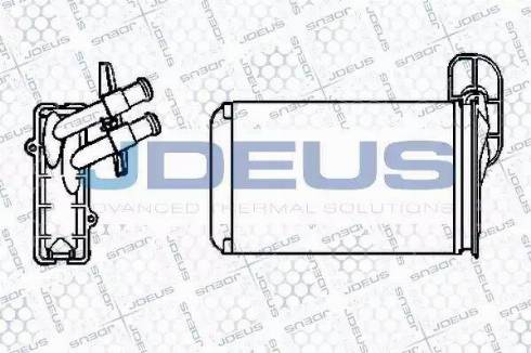 Jdeus 230V03 - Теплообменник, отопление салона autosila-amz.com