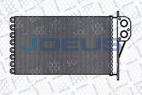 Jdeus 221B35 - Теплообменник, отопление салона autosila-amz.com