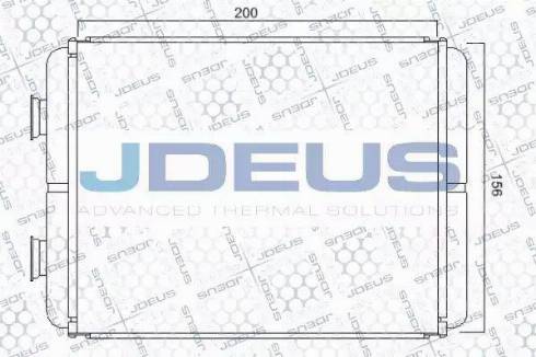 Jdeus 228M33A - Теплообменник, отопление салона autosila-amz.com