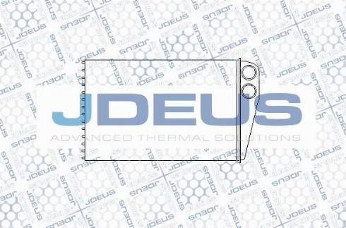 Jdeus 223M23A - Теплообменник, отопление салона autosila-amz.com