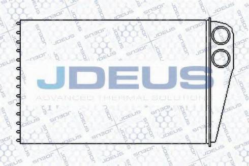 Jdeus 223M23 - Теплообменник, отопление салона autosila-amz.com