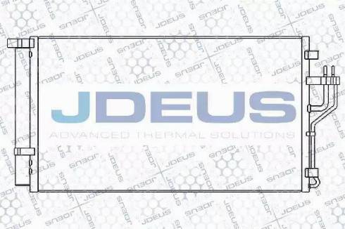 Jdeus 754M47 - Конденсатор кондиционера autosila-amz.com