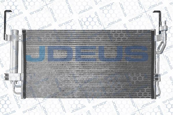 Jdeus 754M24 - Конденсатор кондиционера autosila-amz.com