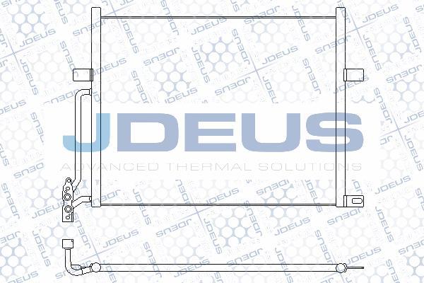 Jdeus 705M08 - Конденсатор кондиционера autosila-amz.com