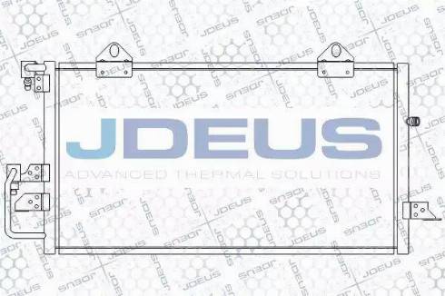 Jdeus 701M03 - Конденсатор кондиционера autosila-amz.com