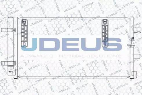 Jdeus 701M23 - Конденсатор кондиционера autosila-amz.com