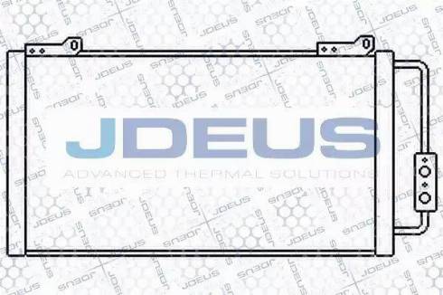 Jdeus 702M10 - Конденсатор кондиционера autosila-amz.com