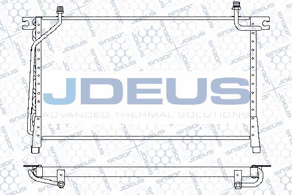 Jdeus 719M52 - Конденсатор кондиционера autosila-amz.com