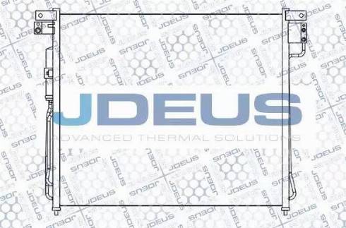 Jdeus 719M61 - Конденсатор кондиционера autosila-amz.com