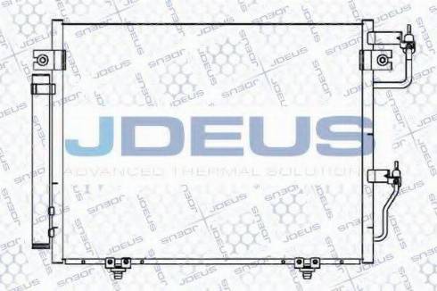 Jdeus 718M42 - Конденсатор кондиционера autosila-amz.com