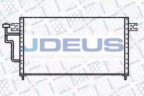 Jdeus 718M12 - Конденсатор кондиционера autosila-amz.com