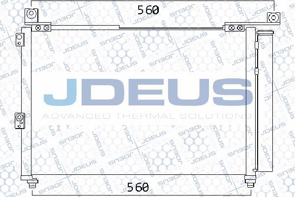 Jdeus 712M19 - Конденсатор кондиционера autosila-amz.com
