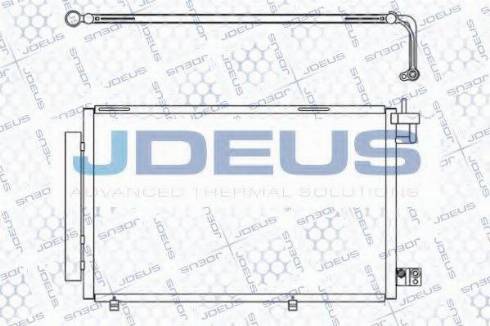 Jdeus 712M35 - Конденсатор кондиционера autosila-amz.com