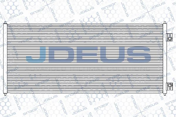 Jdeus 712M20 - Конденсатор кондиционера autosila-amz.com