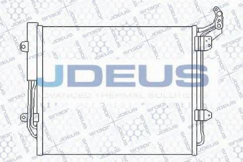 Jdeus 730M59 - Конденсатор кондиционера autosila-amz.com