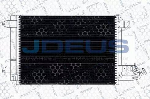 Jdeus 730M06 - Конденсатор кондиционера autosila-amz.com