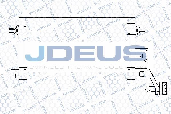 Jdeus 730M16 - Конденсатор кондиционера autosila-amz.com