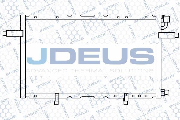 Jdeus 720M23 - Конденсатор кондиционера autosila-amz.com