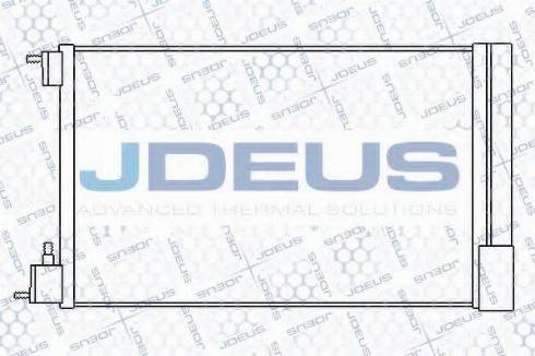 Jdeus 720M71 - Конденсатор кондиционера autosila-amz.com