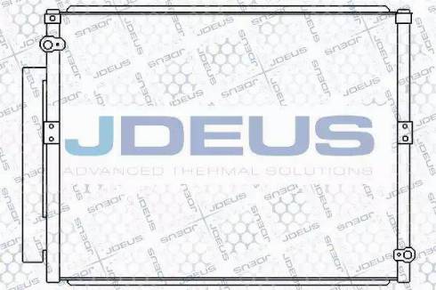 Jdeus 728M46 - Конденсатор кондиционера autosila-amz.com