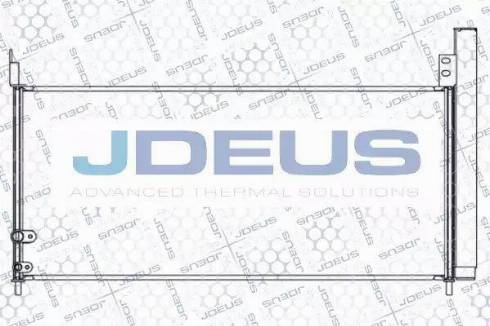 Jdeus 728M82 - Конденсатор кондиционера autosila-amz.com