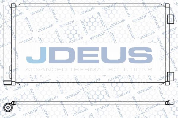 Jdeus 770M04 - Конденсатор кондиционера autosila-amz.com
