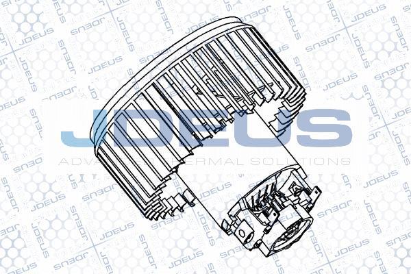 Jdeus BL0110003 - Вентилятор салона autosila-amz.com