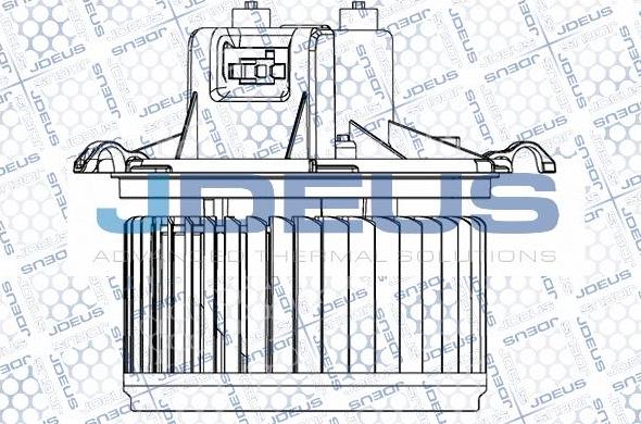 Jdeus BL0110029 - Вентилятор салона autosila-amz.com