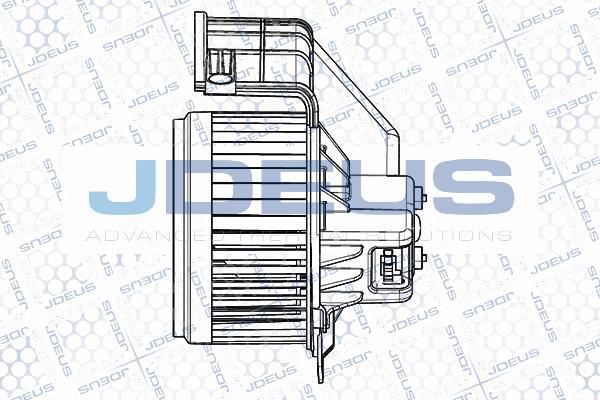 Jdeus BL0230007 - Вентилятор салона autosila-amz.com