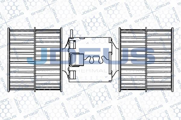 Jdeus BL1140003 - Вентилятор салона autosila-amz.com