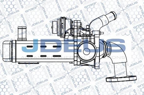 Jdeus EG019001M - Модуль возврата ОГ autosila-amz.com