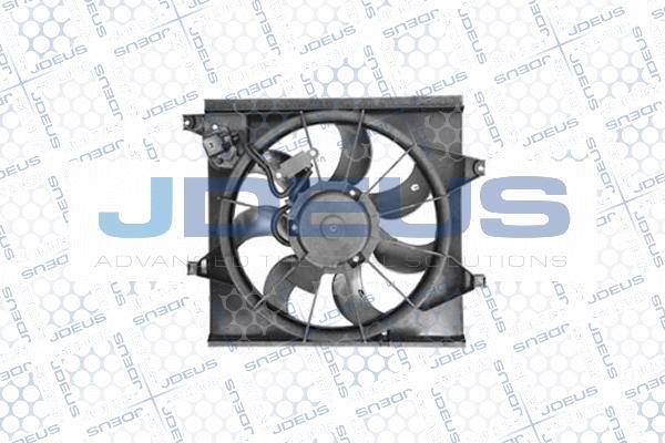 Jdeus EV0650150 - Вентилятор, охлаждение двигателя autosila-amz.com