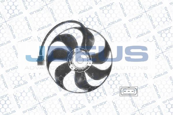 Jdeus EV0010193 - Вентилятор, охлаждение двигателя autosila-amz.com