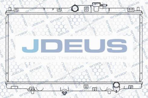 Jdeus EV0300580 - Вентилятор, охлаждение двигателя autosila-amz.com