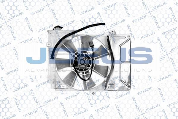 Jdeus EV0280070 - Вентилятор, охлаждение двигателя autosila-amz.com