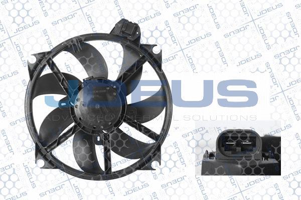 Jdeus EV0230990 - Вентилятор, охлаждение двигателя autosila-amz.com