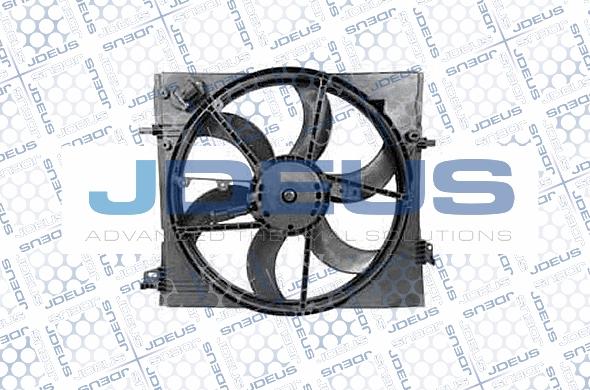 Jdeus EV0231180 - Вентилятор, охлаждение двигателя autosila-amz.com