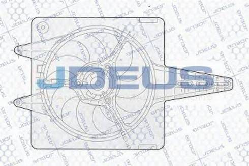 Jdeus EV02293 - Вентилятор, охлаждение двигателя autosila-amz.com