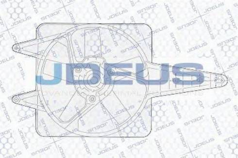 Jdeus EV02248 - Вентилятор, охлаждение двигателя autosila-amz.com