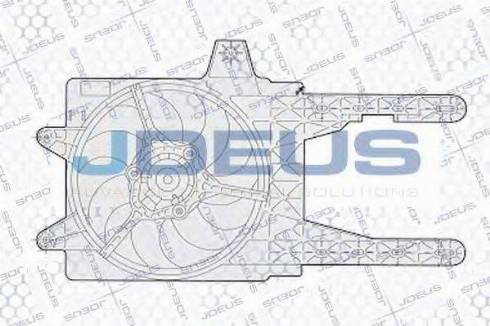 Jdeus EV02282 - Вентилятор, охлаждение двигателя autosila-amz.com