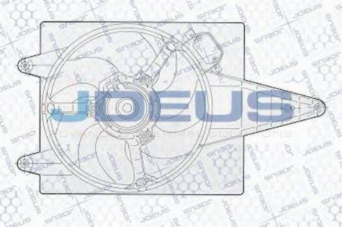 Jdeus EV02271 - Вентилятор, охлаждение двигателя autosila-amz.com