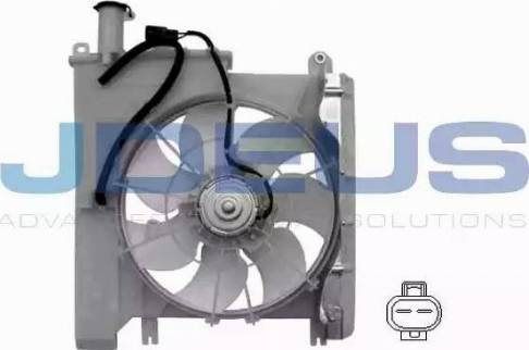 Jdeus EV070160 - Вентилятор, охлаждение двигателя autosila-amz.com