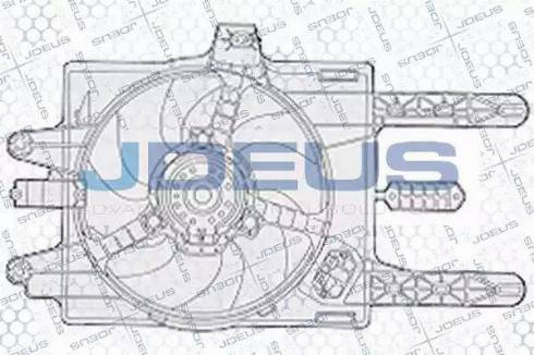 Jdeus EV815601 - Вентилятор, охлаждение двигателя autosila-amz.com